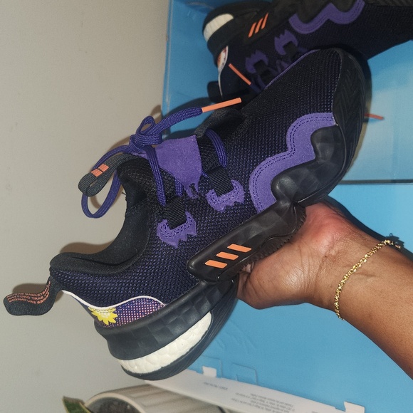 Adidas 2022 Trae Young 1 'Black Team College Purple' - Picture 3 of 8